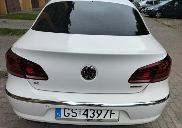 Volkswagen CC cena 49800 przebieg: 92000, rok produkcji 2014 z Słupsk małe 436